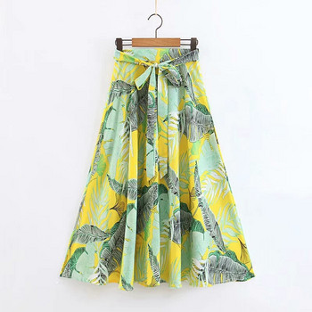 Fusta de vara dama cu talie dreapta si inalta