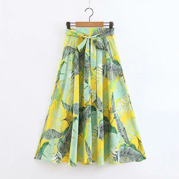 Fusta de vara dama cu talie dreapta si inalta