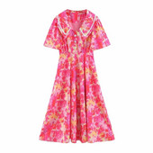 Rövid ujjú női ruha modell