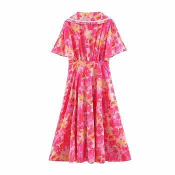 Rövid ujjú női ruha modell