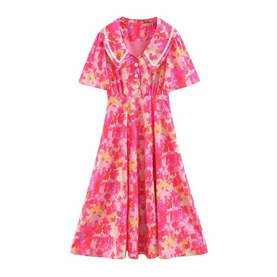 Rövid ujjú női ruha modell