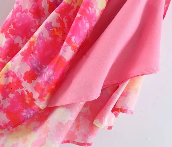 Rövid ujjú női ruha modell