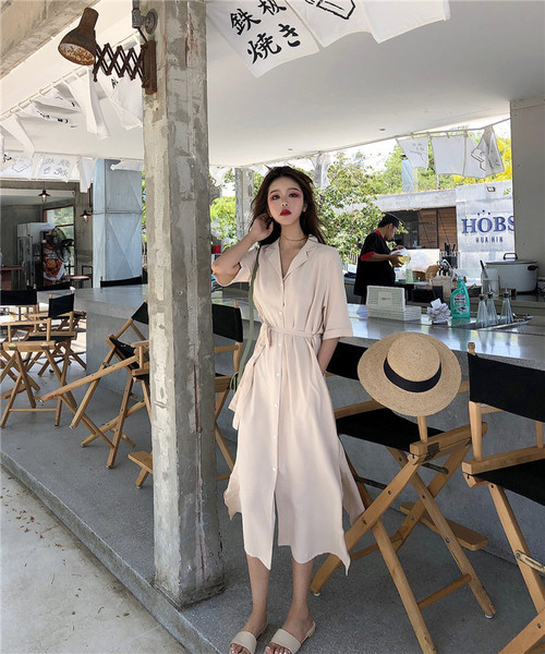 Alkalmi női ruha három színben, magas derékkal