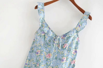 Rochie casual de dama moderna cu motive florale