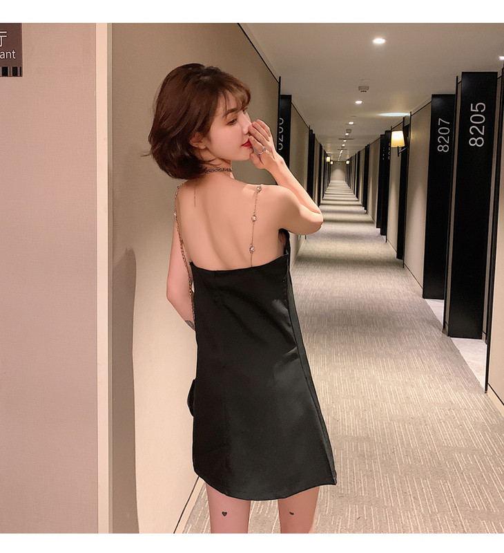 Rochie casual de dama in negru si galben