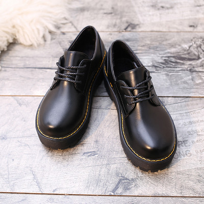 Pantofi casual dama din piele ecologica de culoare maro si negru