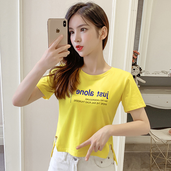 Hétköznapi női póló három színben - feliratokkal