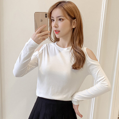 Bluza de dama model nou cu decolteu O in trei culori