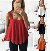 Maieu modern de damă cu decolteu O în mai multe culori