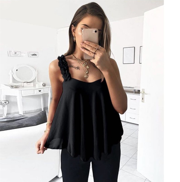 Maieu modern de damă cu decolteu O în mai multe culori