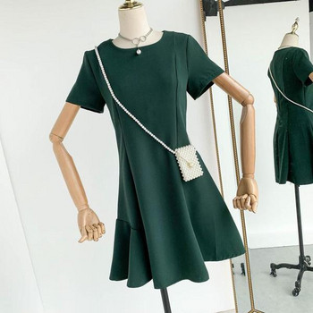 Rochie dama model lat cu maneca scurta in mai multe culori