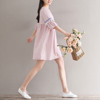 Rochie de dama decupata in doua culori