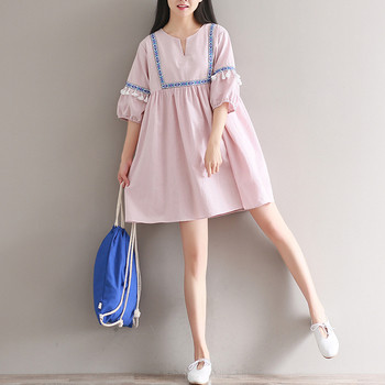 Rochie de dama decupata in doua culori