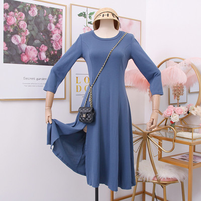 Rochie casual de dama decupata, cu fanta