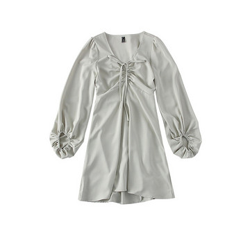 Modern női ruha széles ujjal, három színben