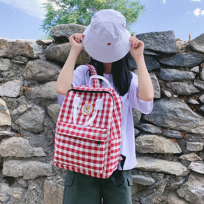 Rucsac zilnic de dama cu aplicare in doua culori