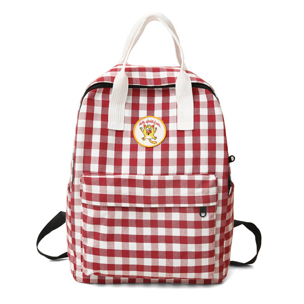 Rucsac zilnic de dama cu aplicare in doua culori