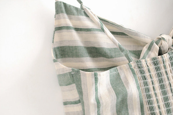 Maieu modern de dama cu bretele subtiri de culoare verde