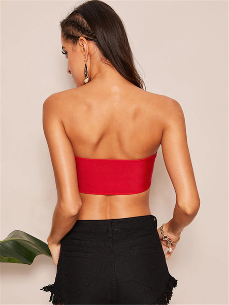 Fürdőruha felső, nyakkendővel több színben