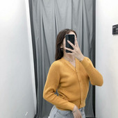 Vesta de dama cu decolteu in V in mai multe culori