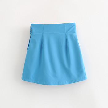 Fusta asimetrică pentru femei - trei culori