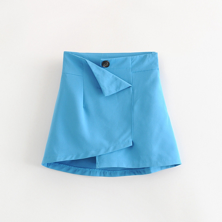 Fusta asimetrică pentru femei - trei culori