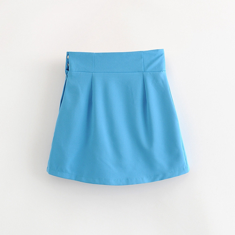 Fusta asimetrică pentru femei - trei culori