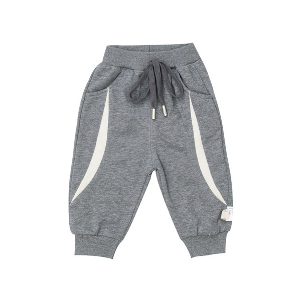 Pantaloni moderni pentru copii pentru baieti in negru si gri