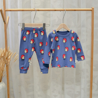 Bluza + pantaloni de pijama copii model nou in mai multe culori pentru baieti