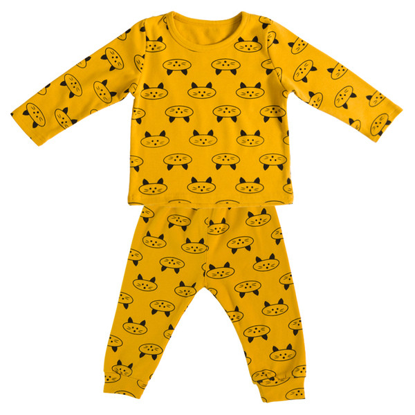 Bluza + pantaloni de pijama copii model nou in mai multe culori pentru baieti