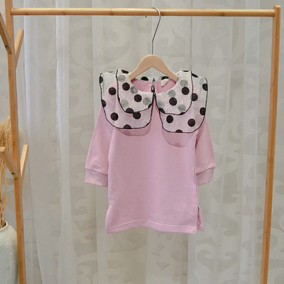 Alkalmi gyerekruha lányoknak lila és narancs színben