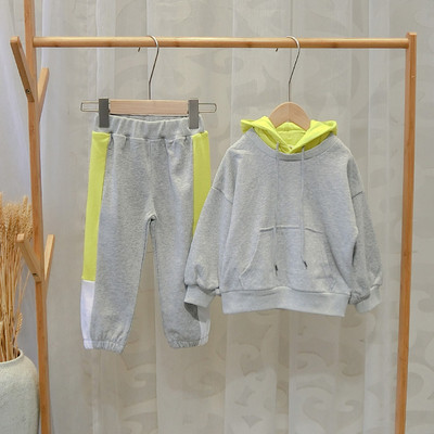 Kétrészes blúz + nadrág sport gyerek szett két színben