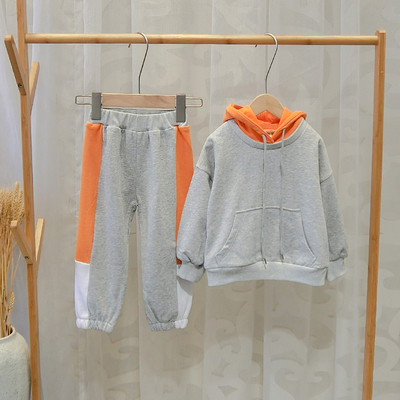 Kétrészes blúz + nadrág sport gyerek szett két színben