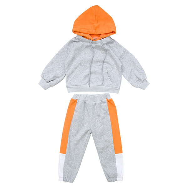 Kétrészes blúz + nadrág sport gyerek szett két színben