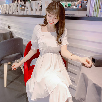 Rochie casual dama - model croiat in doua culori