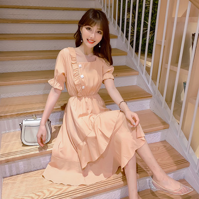 Rochie casual dama - model croiat in doua culori