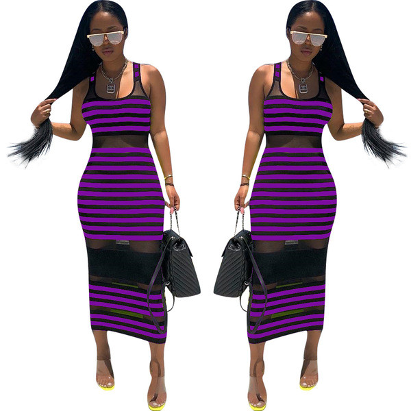 Rochie casual de dama cu bretele subtiri in mai multe culori