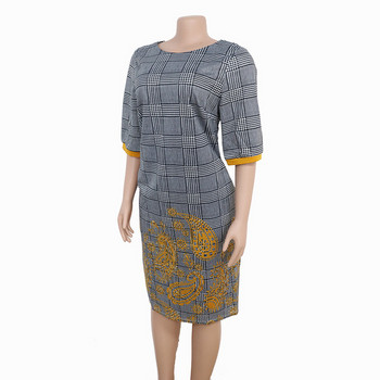 Rochie eleganta de dama cu maneci 3/4 si marimi pana la 4XL