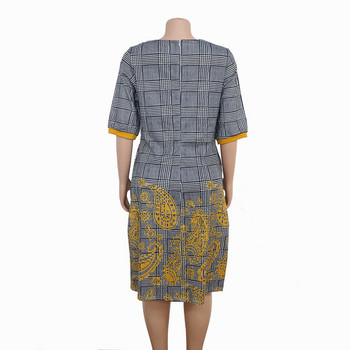 Rochie eleganta de dama cu maneci 3/4 si marimi pana la 4XL