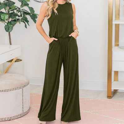 Salopetă largă casual pentru femei în trei culori