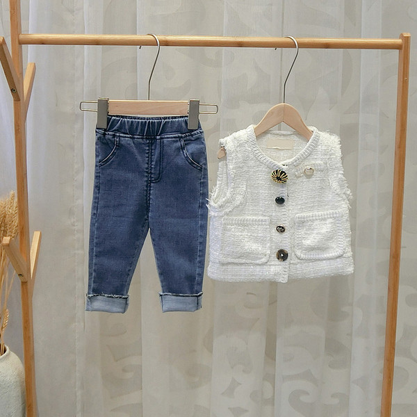 Vesta moderna pentru copii model nou pentru baieti alb-negru