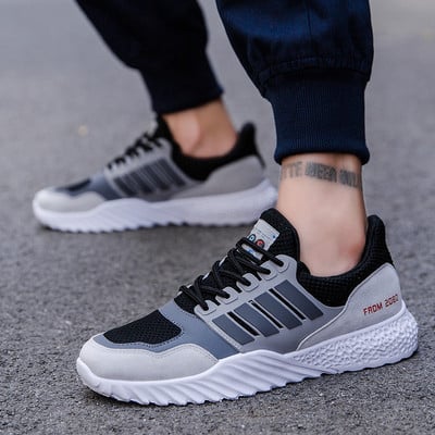 Aktuális férfi tornacipő három színben felirattal