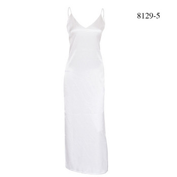 Rochie casual de dama, cu bretele subtiri si crapata in mai multe culori