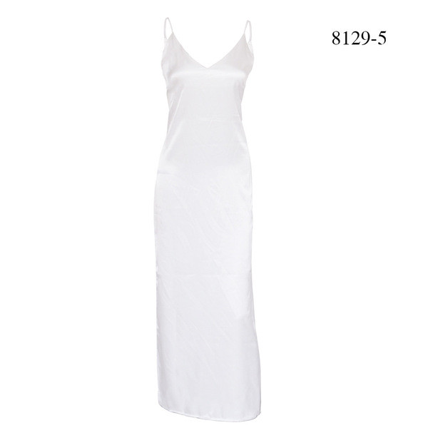 Rochie casual de dama, cu bretele subtiri si crapata in mai multe culori