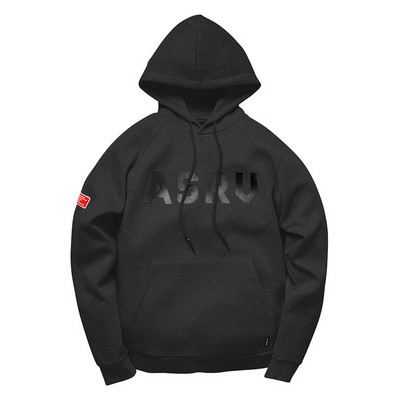 Hanorac casual pentru bărbați cu inscripție și glugă în patru culori