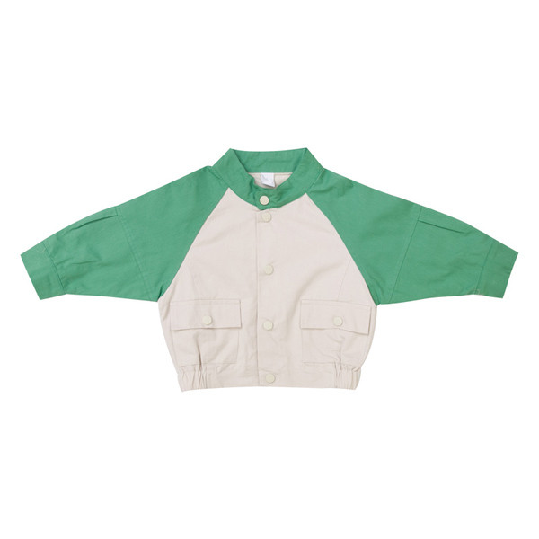 Gyerek kabát fiúknak két színben gombokkal