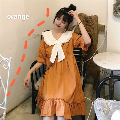 Női lezser szabású zöld színű ruha