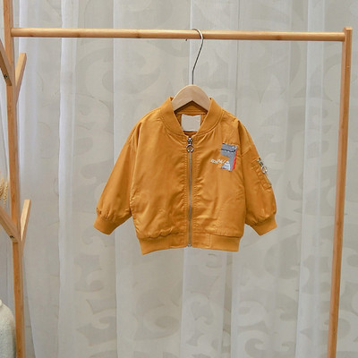 Új modell gyerek kabát fiúknak piros és narancs színben