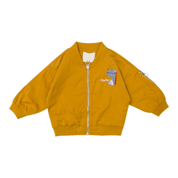 Új modell gyerek kabát fiúknak piros és narancs színben