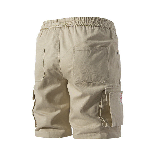 Férfi rövidnadrág elasztikus derékkal, 5XL méretig három színben